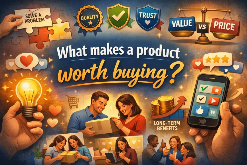 What makes a product worth buying?